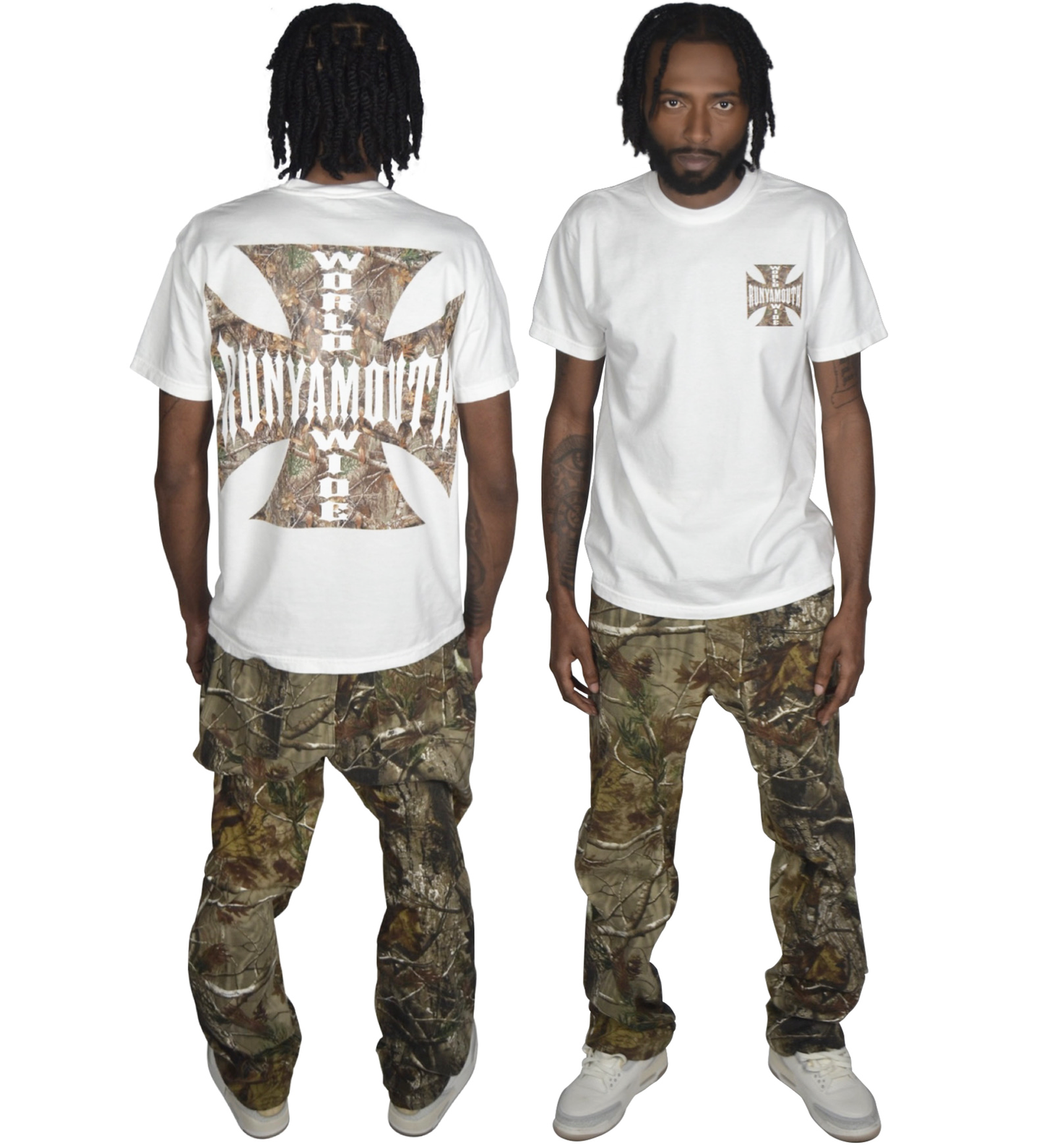 "Choppa Camo" (White) T-Shirt