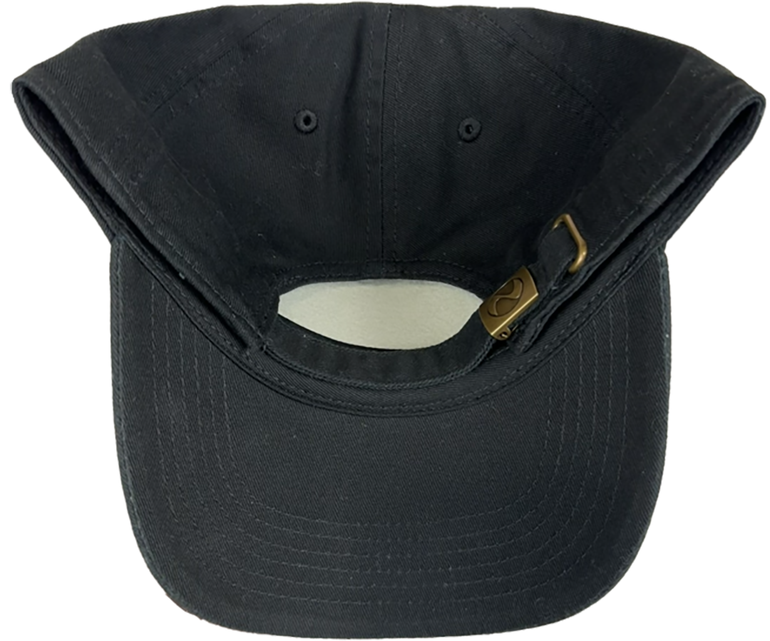 Dad Hat "Swoosh" Black