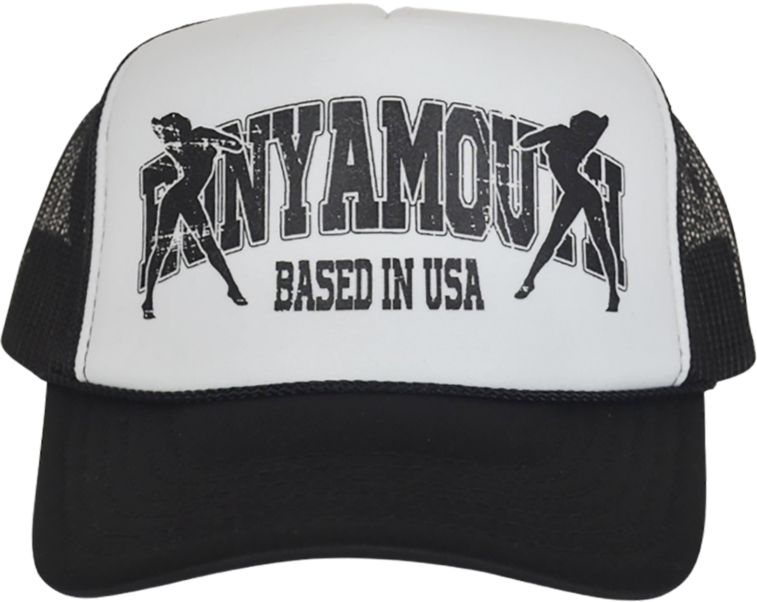 Trucker Hat "Dancers" Black/White
