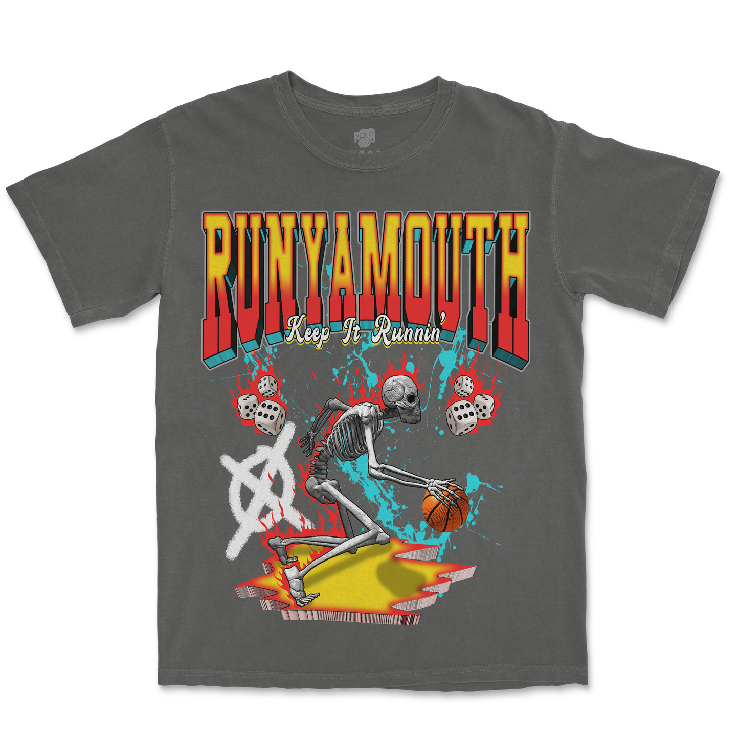 "Keep It Runnin" (Grey) T-Shirt