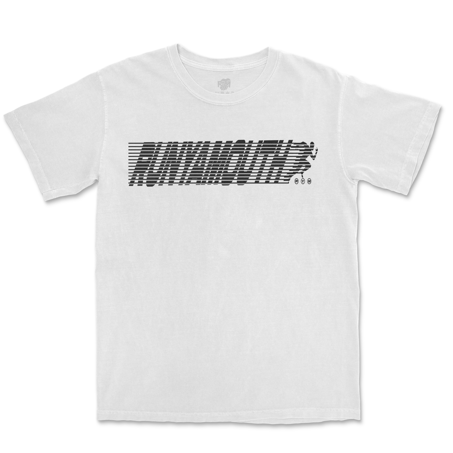 "Run" (White) T-Shirt