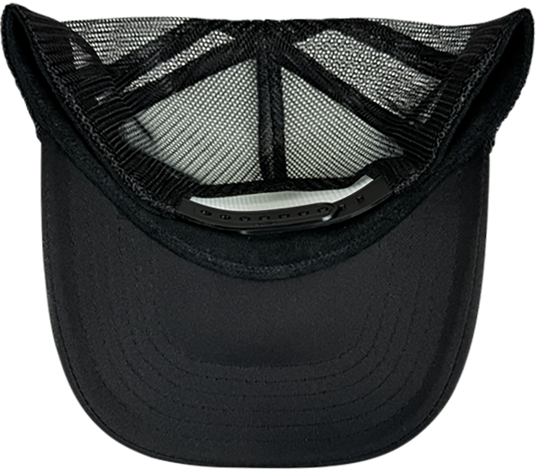 Trucker Hat "Swoosh" Black